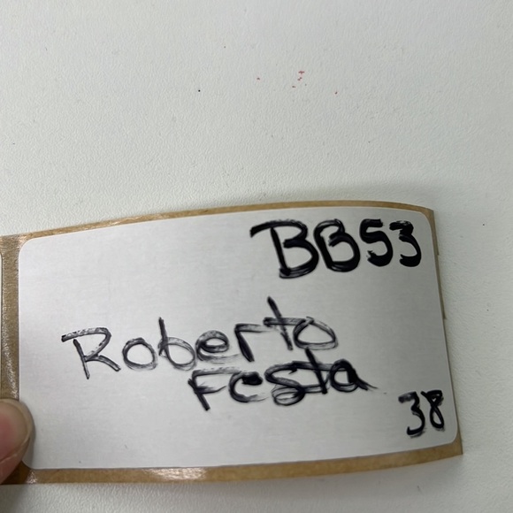 Roberto Festa for David's Black Patent Leather Heeled Loafer  Shoe - Picture 11 of 11